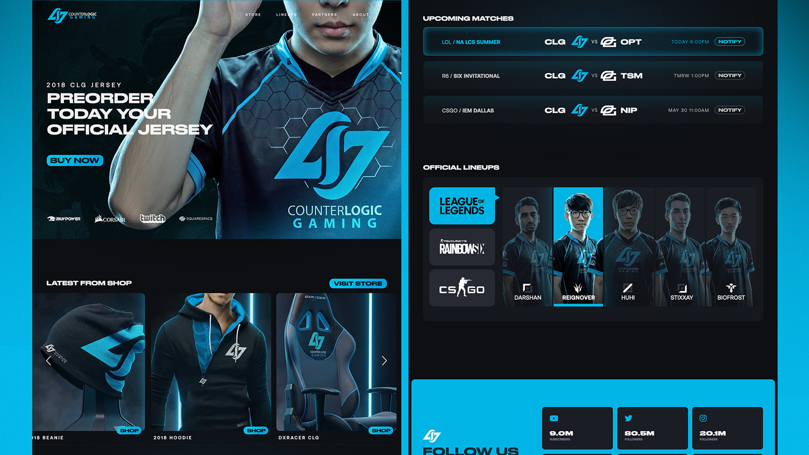 Custom Website